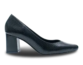 Janet Zapato Tacón Medio Ancho